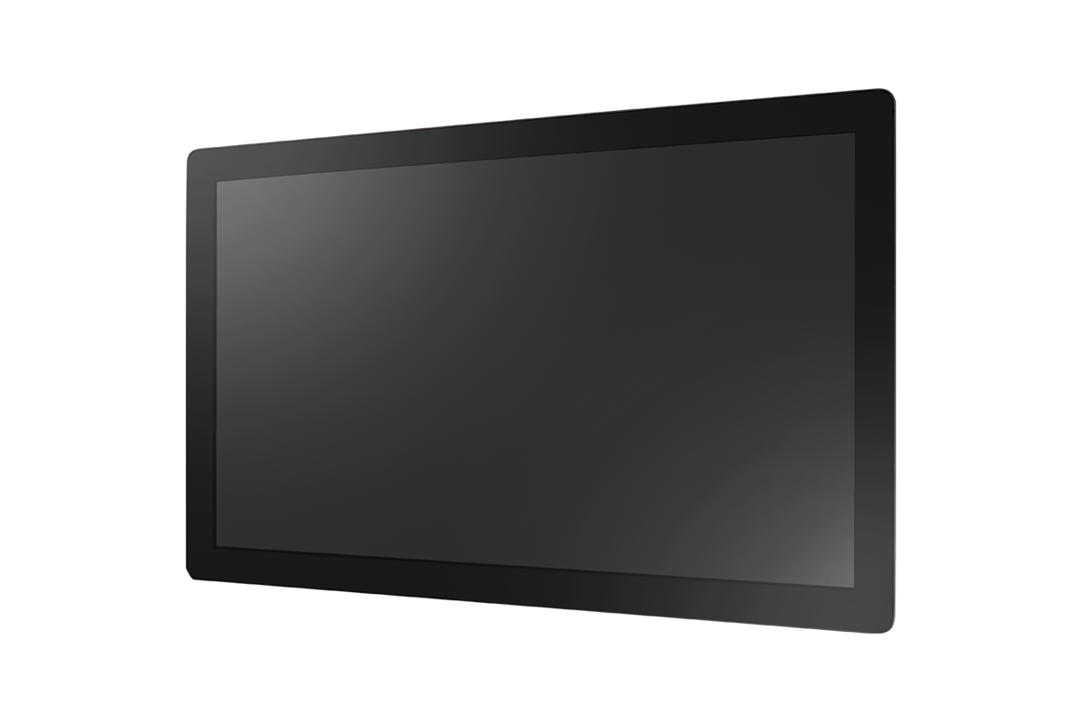 23.8" Flat Monitor,1920 x 1080,w/P-cap, front IP